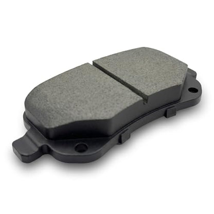 D1273 D1326 Front Rear Ceramic Brake Pads With Clips Fit for Chrysler Town & Country,for Dodge Grand Caravan,for Dodge Journey,for Volkswagen Routan - size: D1273,D1326