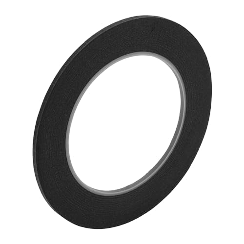 Painters Tape Easy Removal 0.1 Inches x 52.5 Yards Black - color: Black, size: 0.1 Inches x 52.5 Yards