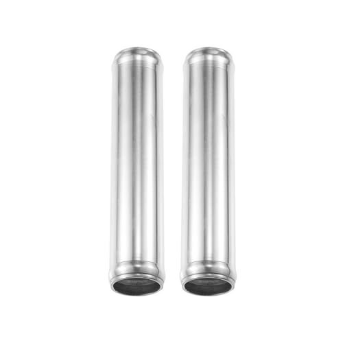 ACROPIX 32mm 1.25" OD 6" 152mm Length Universal Car Aluminum Alloy Intercooler Pipe Straight Air Intake Tube - Pack of 2 - size: OD 1.25"