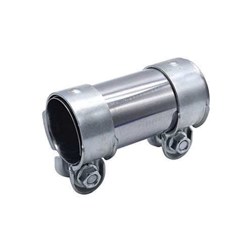 Universal Exhaust Clamp Pipe Connector Double Clamp Ø 50 x 125 mm