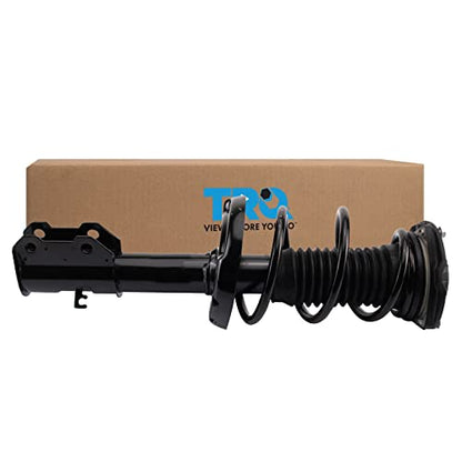 TRQ Front Left Strut and Spring Assembly Coil Spring - style: SCA39013