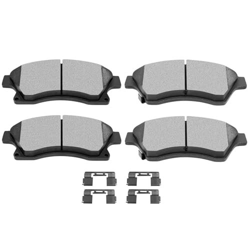 SCITOO Ceramic Brake Pads Sets Fit For Chevy For Cruze 2011-2015 - size: Front D1522 [4PCS]