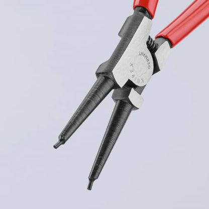KNIPEX Tools 4611A3 External Straight Retaining Ring Pliers, 8.25-Inch - size: 9.25-Inch