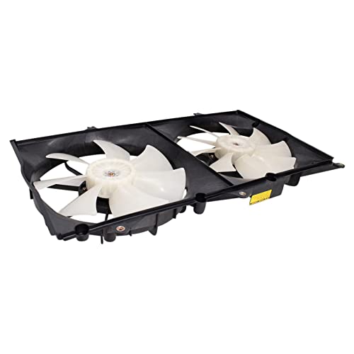 TRQ Radiator Dual Cooling Fan Assembly - style: RFA80453