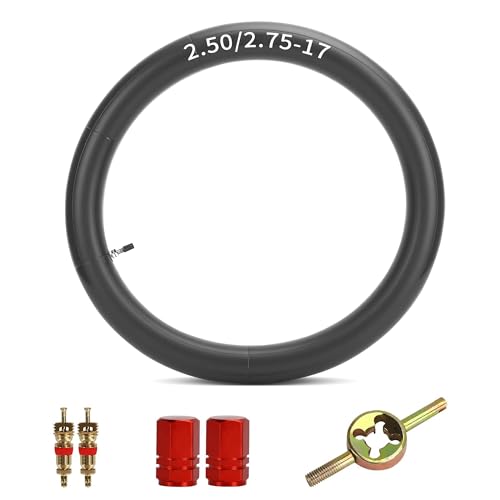 2.50/2.75-17” 2.25/2.5-17" Motorcycle Front Inner Tubes 1PC - size: 27.5" x 2.5"-2.8"
