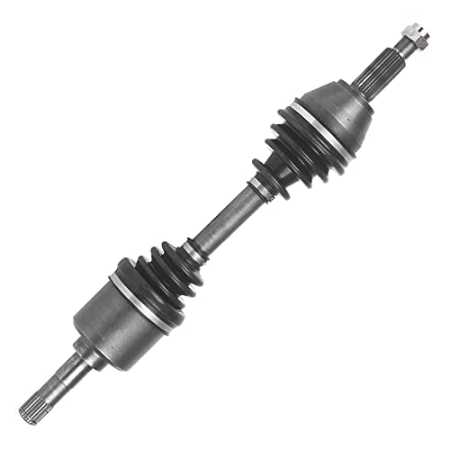 Detroit Axle - Front Left CV Axle for Mercury Topaz LN7 Lynx Ford EXP Tempo - size: 3_AX/Single