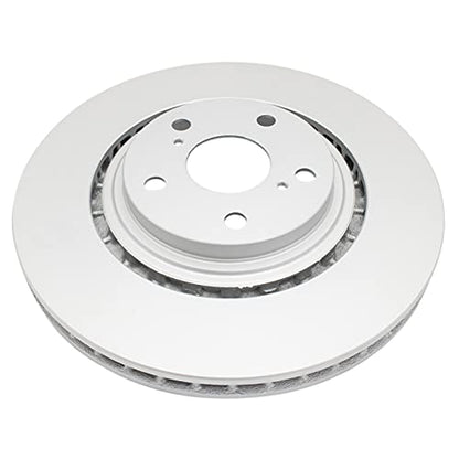 TRQ Front Rear Brake Rotor Set G Coated - style: BRA15438