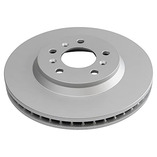 TRQ Front and Rear Brake Rotor Set G Coated - style: BRA15437