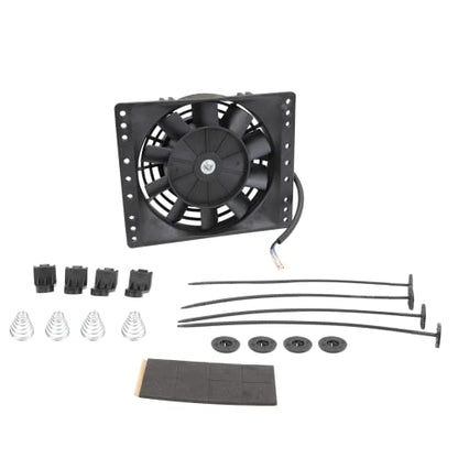 6 Inch Slim 650CFM Radiator Cooling Fans Universal Slim Pull Push 12V 80W
