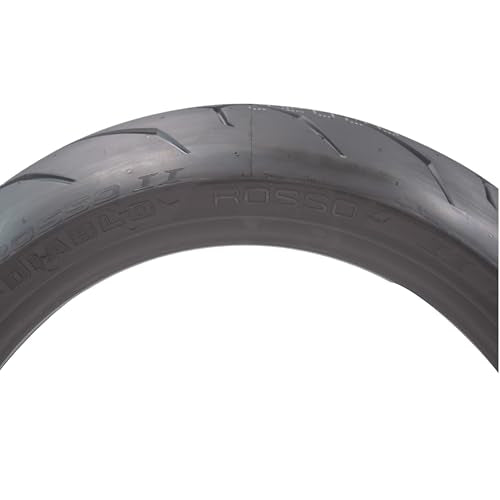 Pirelli Diablo Rosso II 120/70 ZR 17 M/C (58W) TL Front Motorcycle Tire - size: 120/70ZR17