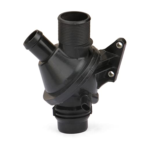 MITZONE Engine Coolant Thermostat Assembly Compatible with 2012-2016 BMW 320i 325i 328i 520i 528i X5 X4 X3 X1 428i 420i 220i 228i Replace Number 11538635689 11538636595 - color: Black