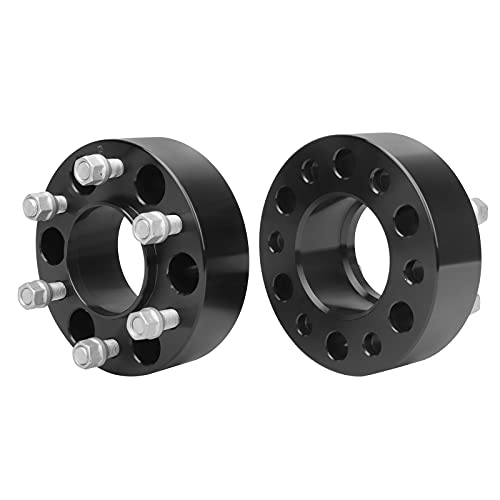 IRONTEK 2in 6x135mm Wheel Spacers (87.1mm Hub Bore, 14x1.5 Studs) 6x135mm to 6x135mm Hubcentric Wheel Spacers Adapter for Ford 15-22 F-150/Expedition, for Lincoln 15-22 Navigator 2PCS - size: 2in|6x135|2PCS
