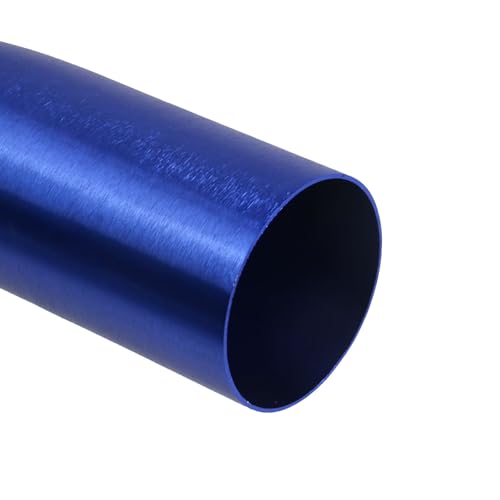 Modengzhe Cool Air Intake Kit,3" Universal Aluminium Automotive Air Intake System Cold Air Intake Pipe Induction Flow Tube Kit,Blue - color: Blue