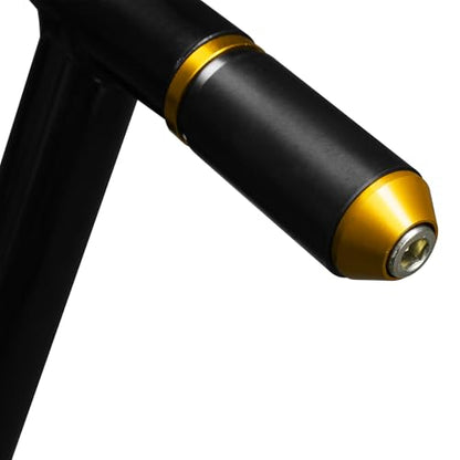 TCT-MOTORPARTS Rear Saddlebag Support Guards Rails Fit For Harley Touring Road King Street Electra Glide Road Glide 2009-2024 Gold+Black - color: Black+Gold Saddlebags Bar