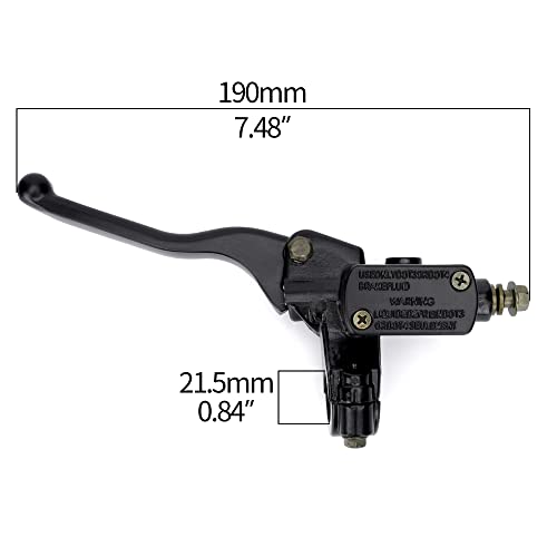 Motorcycle Left Hydraulic Brake Clutch Master Cylinder Lever