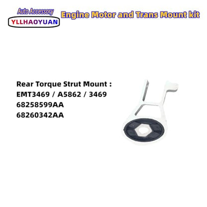 Yllhaoyuan Engine Motor Transmission Mount Set for Renegade/Compass 2.4L - size: 2015-2020 Jeep Renegade 2.4L L4