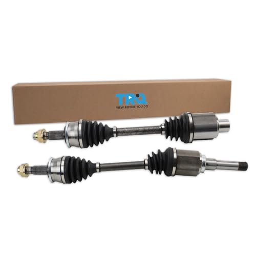 TRQ Front Driver and Passenger Side CV Axle Assembly Set 2 Piece - style: CSA36008