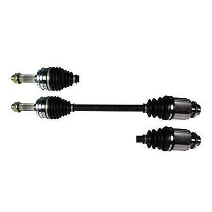 2-PCS Rear CV Axle Shaft Assembly Left and Righ Side Compatible with 2007 2008 2009 2010 2011 2012 2013 Acura MDX 3.7L V6 Rear Left and Right CV Joint Shaft Assembly - size: B2CV908-N