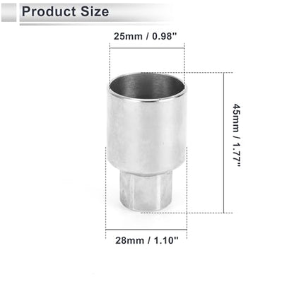 Vehicle Wheel Lock Lugnut for Jeep Compass #808 Anti-theft Screw Nut Removal Key Socket 1pc - size: 808