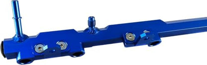 Fuel Rail Billet for 1997-2001 Jeep Cherokee XJ Wrangler TJ YJ 4.0L Fuel Rail,Blue
