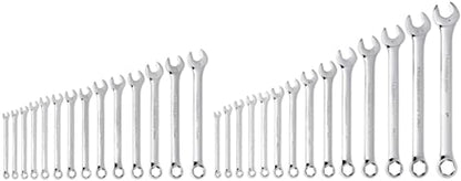 GEARWRENCH 28 Piece Combination Wrench Set, 6 Point, SAE & Metric, 81923 (Pack of 2) - size: SAE/Metric (Pack of 2)
