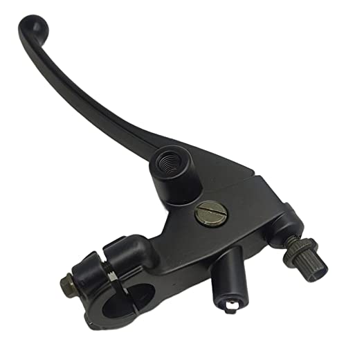 7/8" 22mm Left Clutch Brake Lever Perch With Mirror Mount For Motorcycle Mirror Base Mount