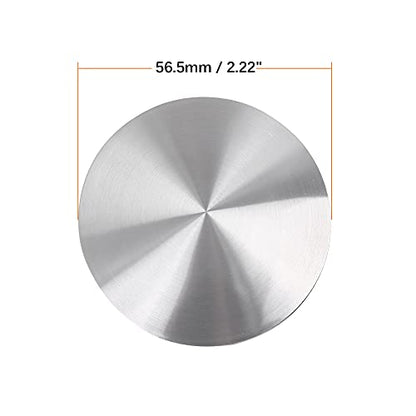 X AUTOHAUX 56.5mm Silver Tone Car Wheel Center Hub Caps - size: 56.5mm