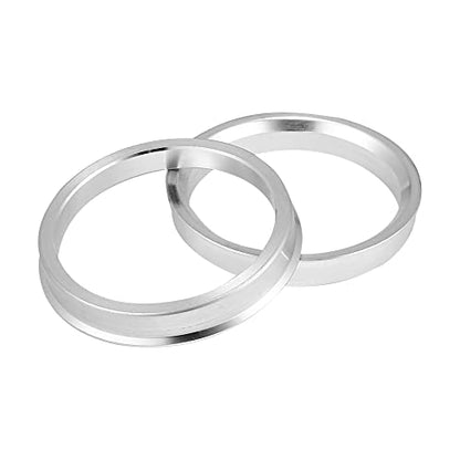 X AUTOHAUX 4pcs OD 66.1mm to ID 57.1mm Aluminum Alloy Hub Centric Rings