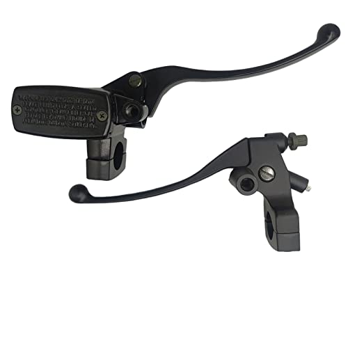 1 inch 25mm Motorcycle Handlebar Brake Master Cylinder Clutch Lever Left Clutch Lever Right Brake Master Cylinder Compatible for Honda Shadow VT600 VT750 VT1100 VT1300