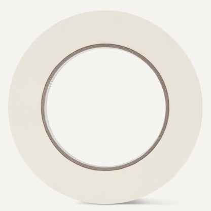 Amazon Basics Masking Tape, Hand-Tearable Painters Tape, Rubber Adhesive, 0.7 Inch x 60 Yard, Beige, 3 Rolls - size: 0.7 inch x 180 feet
