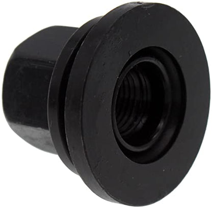 Dorman 611-296 Wheel Nut 9/16-18 Flanged Flat Face - 15/16 Hex, 1-1/8 Length Compatible with Select Dodge / Ram Models, 10 Pack