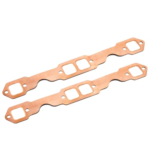 Sorello Exhaust Manifold Gasket Set Fit forChevy 327 305 350 383 SmallBlock