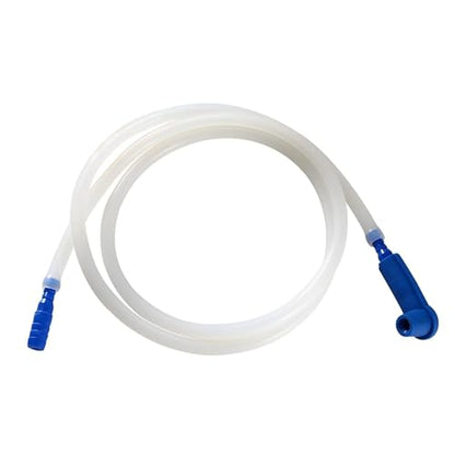 3.93Ft Brake Fluid Bleeder Hose, Silicone Clear Brake Bleeder Hose, Car Oil Fluid Extractor with Adapter, Universal Oil Change Hose Replacement, for Auto, Motorcycle Braking System Repair