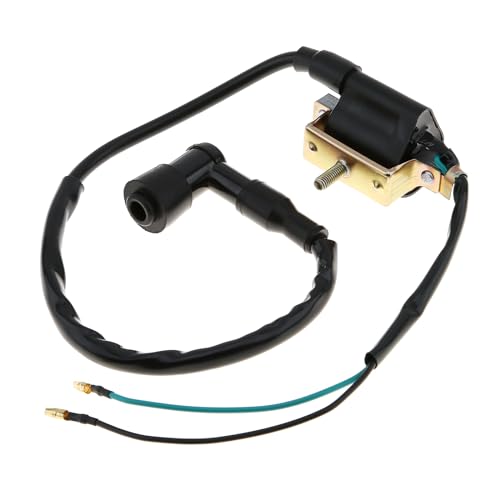 Windance Motorcycle Ignition Wire Harness Set，Wiring Loom Harness Engine Stop Switch Ignition Coil Cdi Box Spark Plug Rebuild Kit for Kick Start/Dirt Pit Bike ATV / 50CC 70CC 90CC 110cc - 160cc