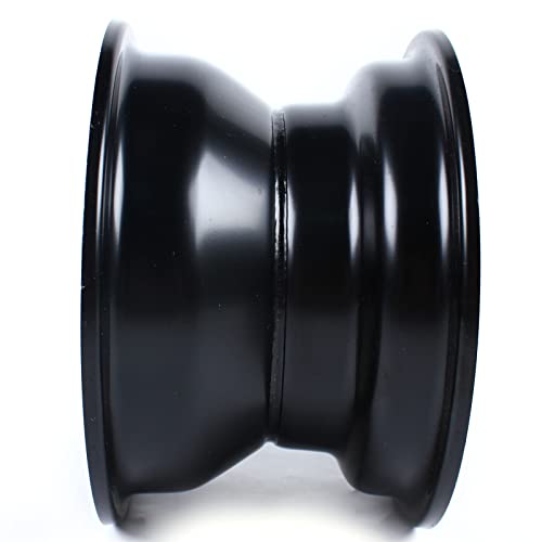 CNCEST 7" ATV Wheel Rim 3 Lug For 125CC 16x8-7 Tire ATV Quad Go Kart Taotao Coolster, 3 Holes 3.1" Hole Distance Tire Rim Parts Wheel Rim Tire, Black