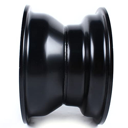 CNCEST 7" ATV Wheel Rim 3 Lug For 125CC 16x8-7 Tire ATV Quad Go Kart Taotao Coolster, 3 Holes 3.1" Hole Distance Tire Rim Parts Wheel Rim Tire, Black