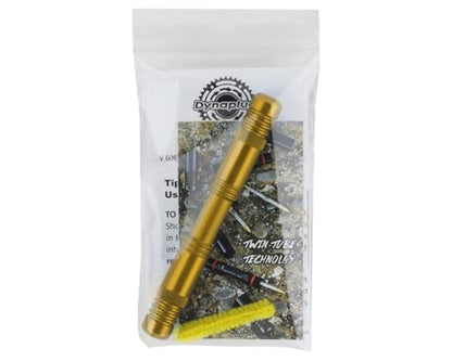 Dynaplug Racer Pro Bicycle Tire Repair Tool 100% USA Made (Gold) - color: Gold