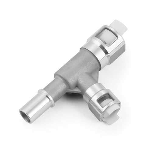 Heater Hose Connectors, Upgraded Leak-Resistant Metal Connector - Direct Replacement for Select Cadillac Chevrolet GMC Models - OE Fix for HVAC and Coolant Hoses 800-414