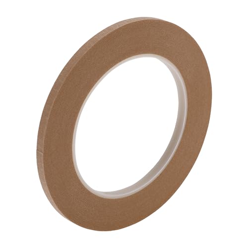 Painters Tape Easy Removal 0.2 Inches x 52.5 Yards Brown - color: Brown, size: 0.2 Inches x 52.5 Yards