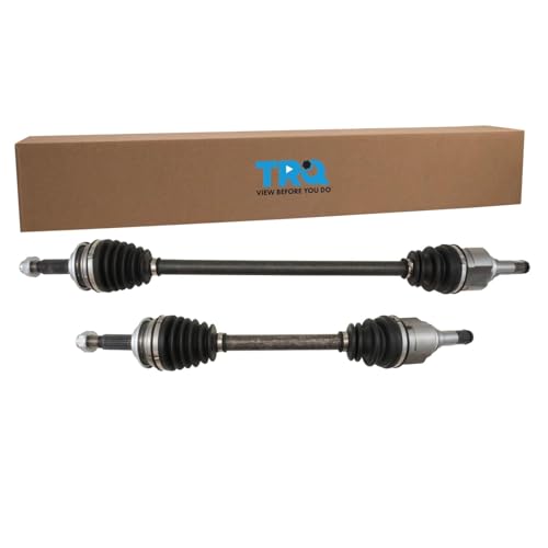 TRQ Front Driver and Passenger Side CV Axle Assembly Set 2 Piece - style: CSA70759