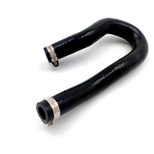 13Pcs Black Hoses For 1992-2000 Honda Civic 1.6L Sohc D15 D16 EG EK Silicone Radiator Hose Kit With Clamps Cooling Coolant Pipe Tube Hoses 1992 1993 1994 1995 1996 1997 1998 1999 2000
