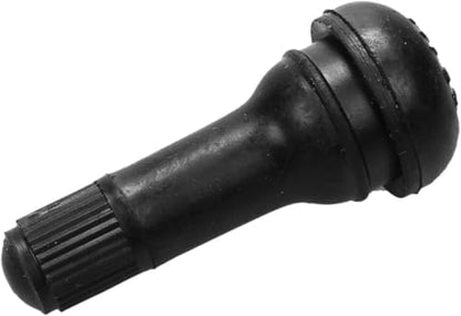 BLACKHORSE-RACING 100PCS TR413 Rubber Snap-in Tire Valve Stem - size: TR413-100pcs