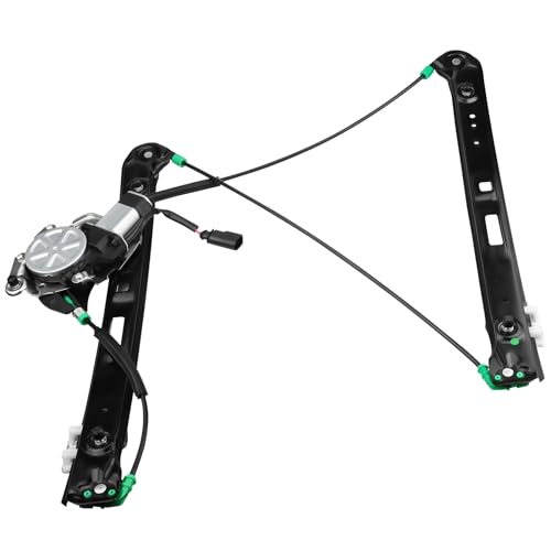 Front Passenger Power Window Regulator with Motor fit for BMW E46, 99-05 - style: Front Passenger Side