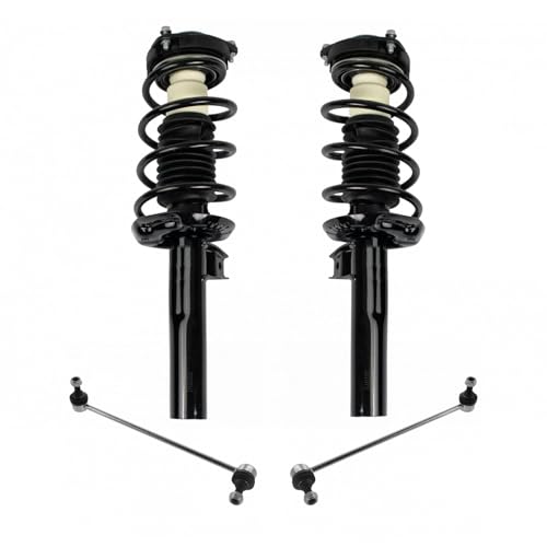 TRQ Front Suspension Kit Complete Strut & Coil Spring Assembly Sway Bar - style: SCA31148