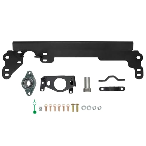 ECOTRIC Steering Box Brace Compatible with 1984-2001 Cherokee XJ