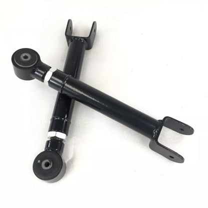 Adjustable Lower Suspension Control Arm and Adjustable Front Rear Upper Suspension Control Arm Replacement for 1993-1998 Grand Cherokee ZJ /1998-2006 Jeep Wrangler TJ - color: black