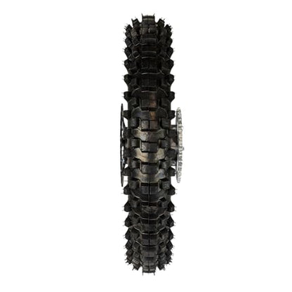 18" Rear Wheel Rim Tire Assembly For Dirt Trail Bike Apollo 250cc DB-36 110/90-18 Includes Brake Rotor and 530 18T Sprocket (DOES NOT FIT HAWK250 or RAVEN250)