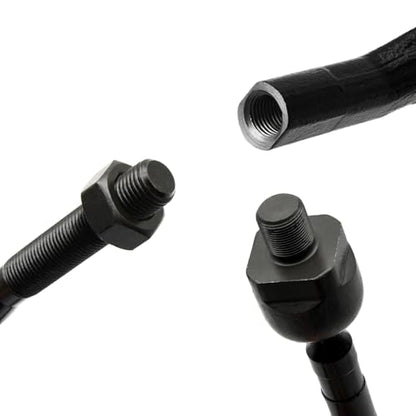 Front Inner & Outer Tie Rod Ends Kit for Nissan 350Z 2003-2009 - size: EV80279 ES80579 ES80578
