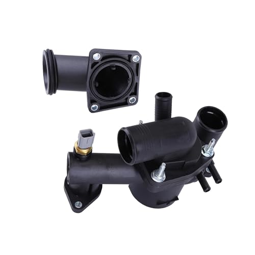 Engine Coolant Thermostat Housing Assembly For Jaguar S-Type XJ8