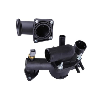 Engine Coolant Thermostat Housing Assembly For Jaguar S-Type XJ8